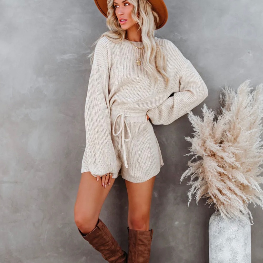 NWOT Vici sweater romper
